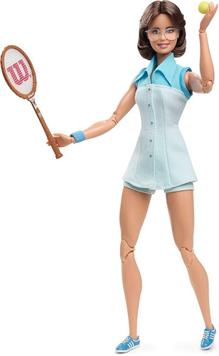 Muñeca Barbie De Colección Edición Tenista Billie Jean King