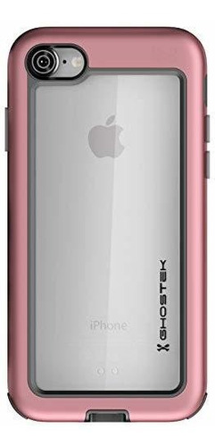 Funda Para iPhone 7/8/se Proteccion Resistente En Color Rosa