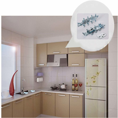Colgadores Ocultos Para Rios De Cocina, 2 Soportes Uni...