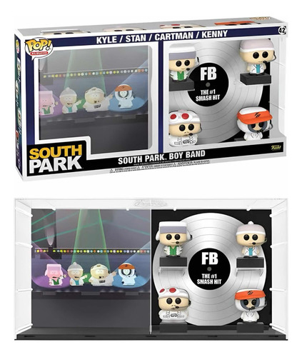 South Park Boy Band Kyle Stan Kenny Cartman 42 Funko Pop