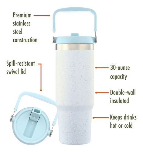 Ozark Trail Termo Vaso 30oz 890 Ml - Ideal Para Bebidas