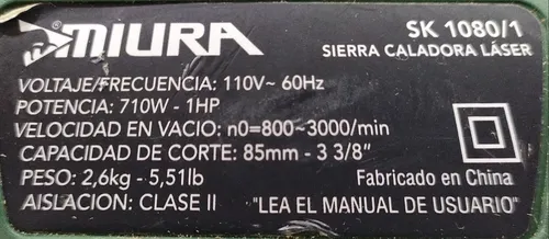 Sierra Caladora Laser (Usado)