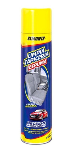 Limpia Tapiceria Espuma 400ml Simoniz /tapiz/limpieza/cuero