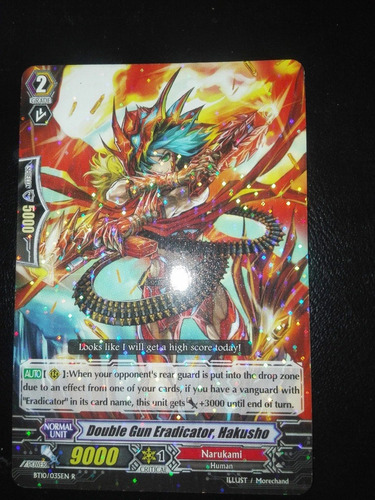 Double Gun Eradicator, Hakusho - Triumphant R Carta Vanguard