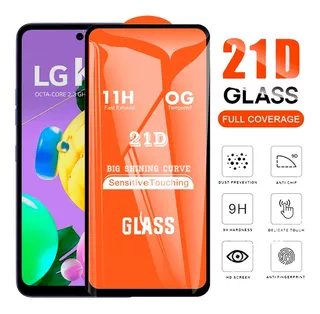 Mica For LG Q Stylus Plus Protector 21d De Vidrio Templado