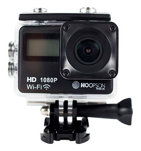 Webcam E Camera Filmadora Esportiva Hd 1080p Wifi Hoopson