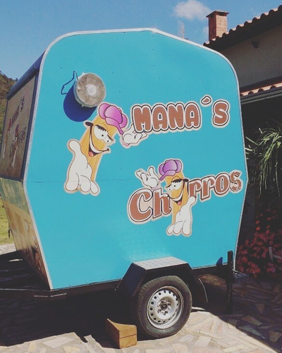 Imagem 6 de 9 de Trailler Para Churros Minas Treilher (sob Encomenda)