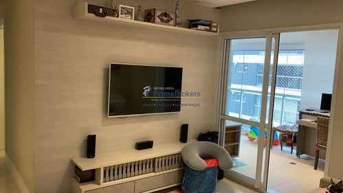 Imagem 5 de 15 de Apartamento Com 2 Dormitórios E Varanda Gourmet - Easy Maracá - Pb60447