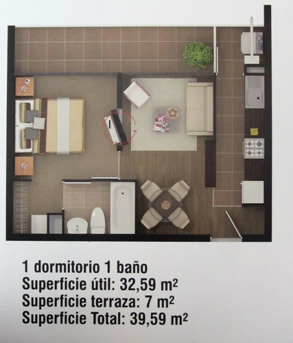 Barrio Parque Santiago - Estación Metro Las Rejas 1 Dor 1b