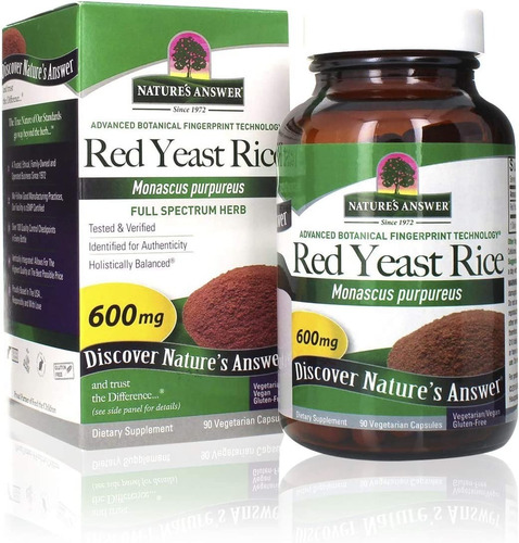 Natures Answer Red Yeast Rice - 90 - Unidad a $3099