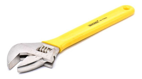 Llave Ajustable 10¿ Mango Amarillo Makawa Mk-017