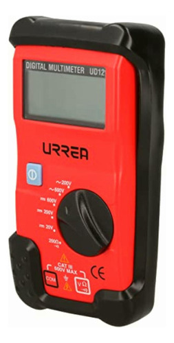 Urrea Ud12 Multímetro Compacto 600 Vcd/600 Vca