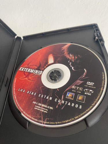 Exterminio Dvd (28 Days Later) Danny Boyle, Cillian Murphy (Usado)