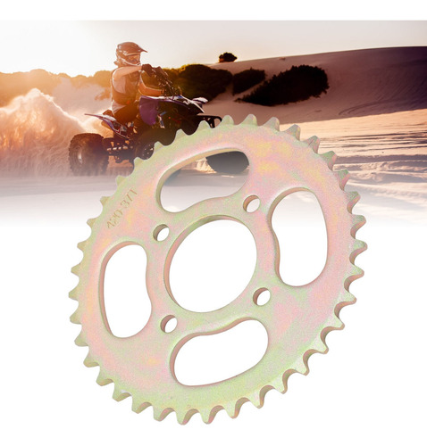 Piñón Trasero De Moto 420 37t, De Acero