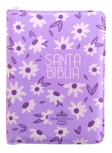 Biblia Reina Valera 1960 Flexible Lila Con Forro (mediana) ®