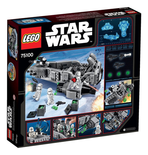 Lego Star Wars 75100 - Snowspeeder Da Primeira Ordem 444 Snowspeeder Da Primeira Ordem