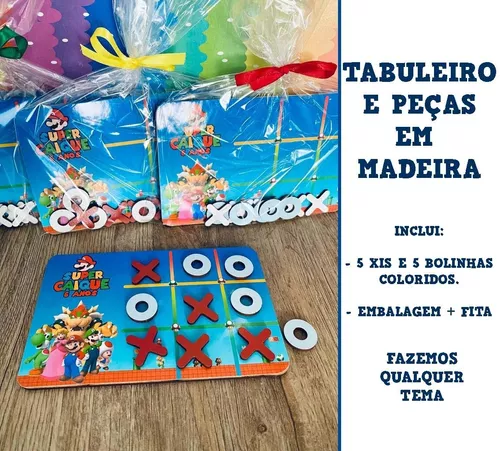 20 Lembrancinha Brasil - Jogo de tabuleiro personalizado