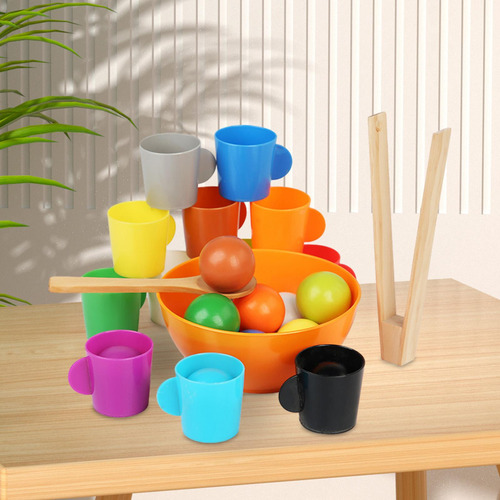 Bolas En Tazas Para Niños, Juguete, Juguetes De Educación