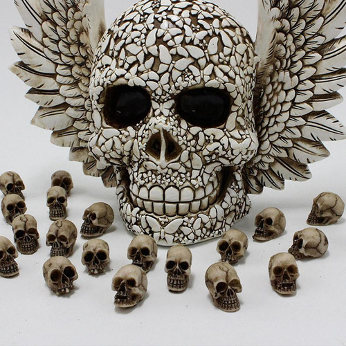 40 Unidades De Juguetes Con Maquetas De Calaveras De Simulac