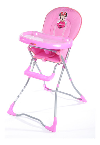 Silla De Comer Disney Bebe Plegable Reforzada Arnes 5 Puntos