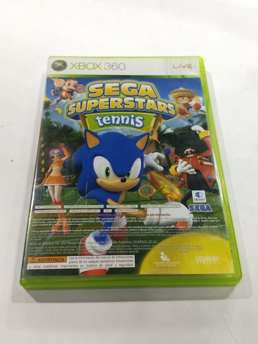 Sega Súperstars Tennis + Xbox Live Arcade Xbox 360