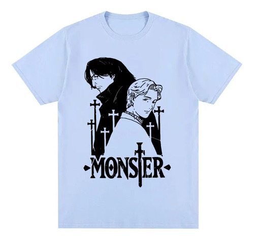 Camiseta Con Estampado Gráfico De Naoki Urasawa Monster