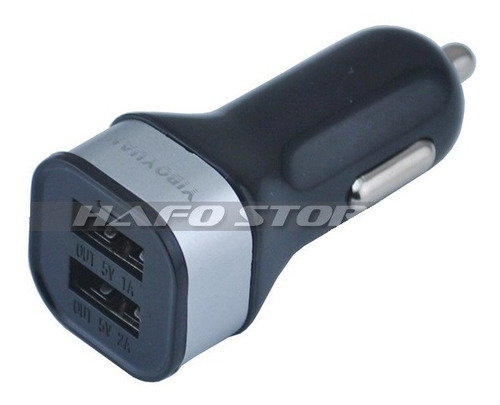 Cargador De Auto Usb Doble 2a 1a Máxima Rapidez