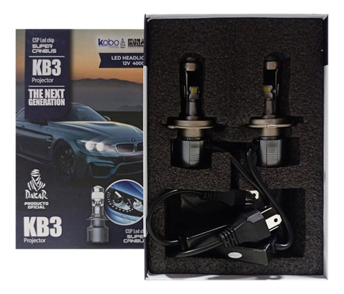Kit Foco Iron Kb3 Cambus H4 Mini Lupa Proyector 12v Csp Kobo