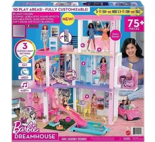 Mega Construx Barbie Jogo De Construção A Casa Dos Sonhos