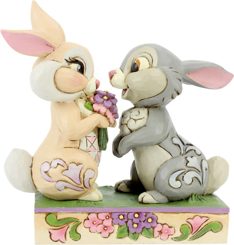 Enesco Disney Tradiciones Por Jim Shore Bambi Thumper Y Flor