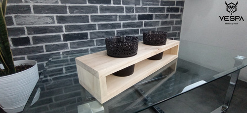 Imagen 1 de 6 de Porta Maceta De Madera