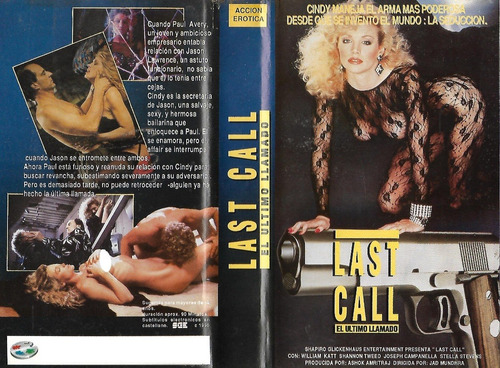 Last Call Vhs William Katt Shannon Tweed Stella Stevens 1991