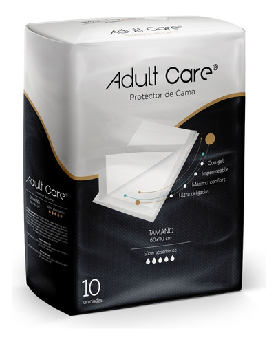 Adult Care Zalea Descartable Cubre Colchón X 10 Unidades