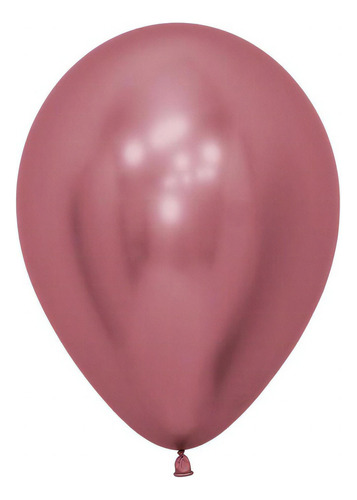 Balão Rosa Reflex R12 Sempertex X 50 Unidades