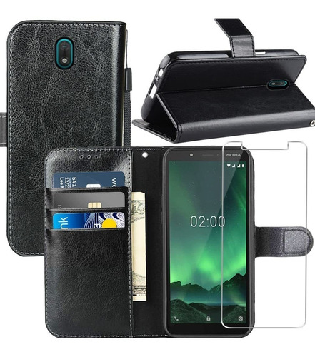 Yjrop Funda Para Nokia C100, Para Nokia C100, Con Protector