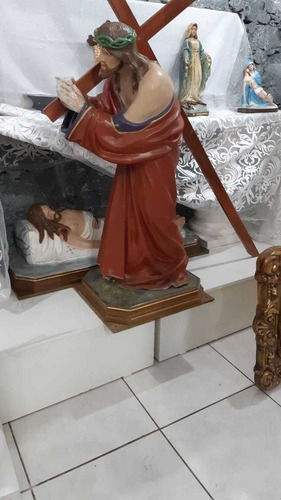 Imagem Nosso Senhor Dos Passos 120cm Resinado G R A N D E