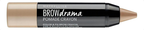 Crayon Delineador Pomada Para Cejas Maybelline Browdrama Color 250 Blonde