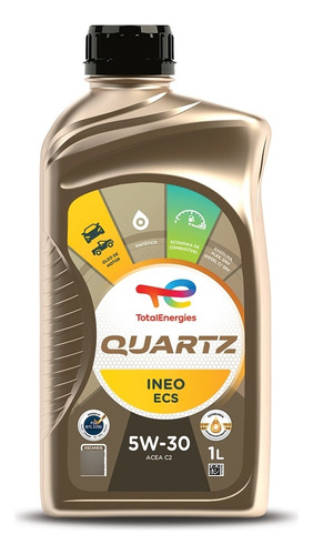 Oleo Total Quartz 5w30 Ineo Ecs Acea C2 Psa B71 2290