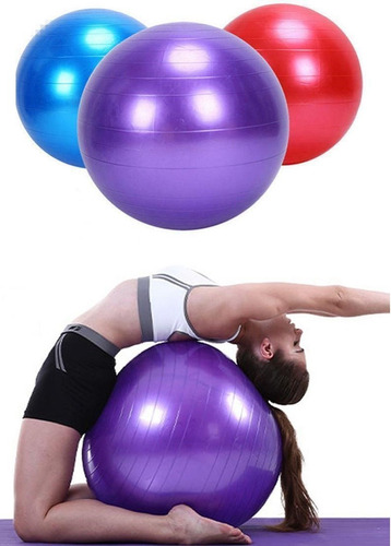 Pelota Pilates/gimnasio/terapéuticas 55cm + Inflador