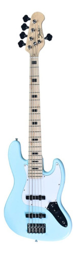 Baixo 5 Cordas Shelter Jazz Bass Shjb755 Pro Cor Shjb755pro-sbl