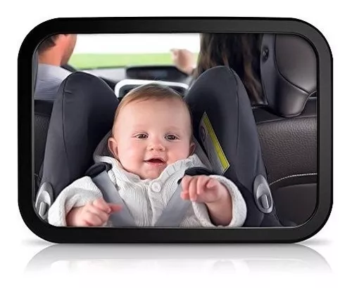 Espejo de bebé retrovisor seguridad para mirar al bebé en el auto – La  Pequetería