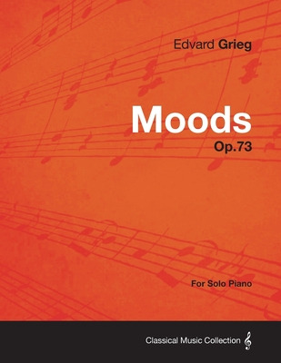 Libro Moods Op.73 - For Solo Piano - Grieg, Edvard