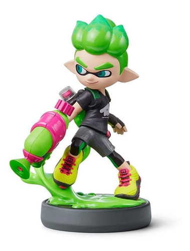 Amiibo Series Splatoon Switch Inkling Boy Verde Green