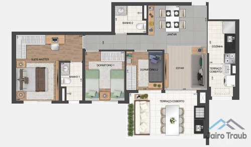 Apartamento Com 4 Dormitório(s) Localizado(a) No Bairro Vila Mascote Em São Paulo / São Paulo - 3086:906377
