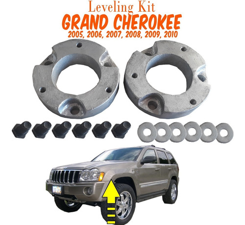 Kit Aumentos Suspensión Jeep Grand Cherokee 2005-2010
