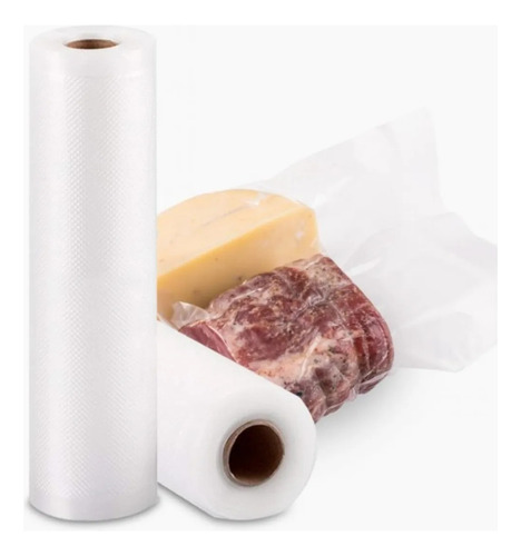 2 Rollos De Vacio Gofrado 25x500 Cm Para Oster Foodsaver