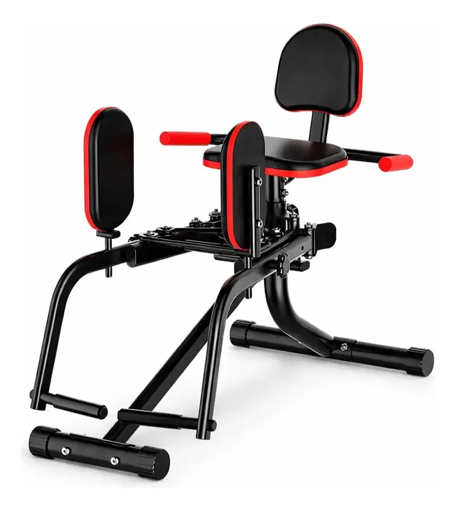 Extensor De Glúteo Máquina Abductores Externo E Interno Casa Negro