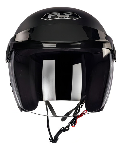Casco abierto Classic Fly F-17 talla 61 color negro