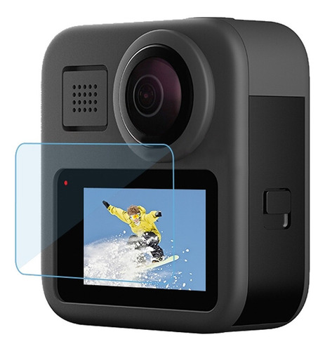 Imagen 2 de 4 de Cristal Templado Protección Compatible Gopro Max Fse