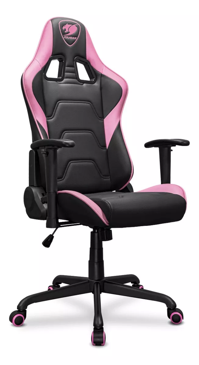 Primera imagen para búsqueda de silla gamer rosada